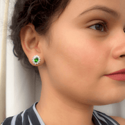 forest-sunset-diamond-stud
